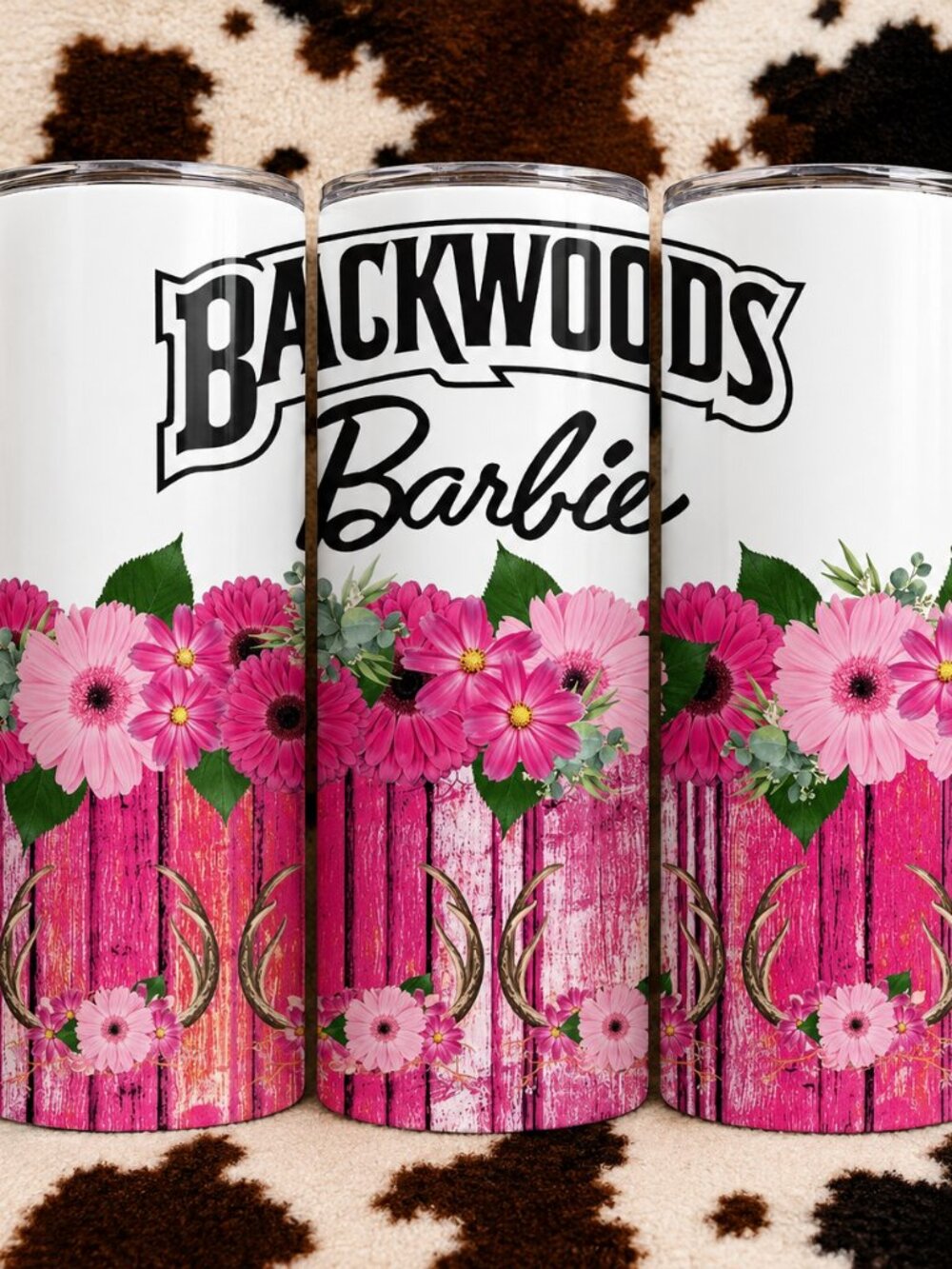 Backwoods Barbie 20oz Skinny Tumbler Insulated Cup